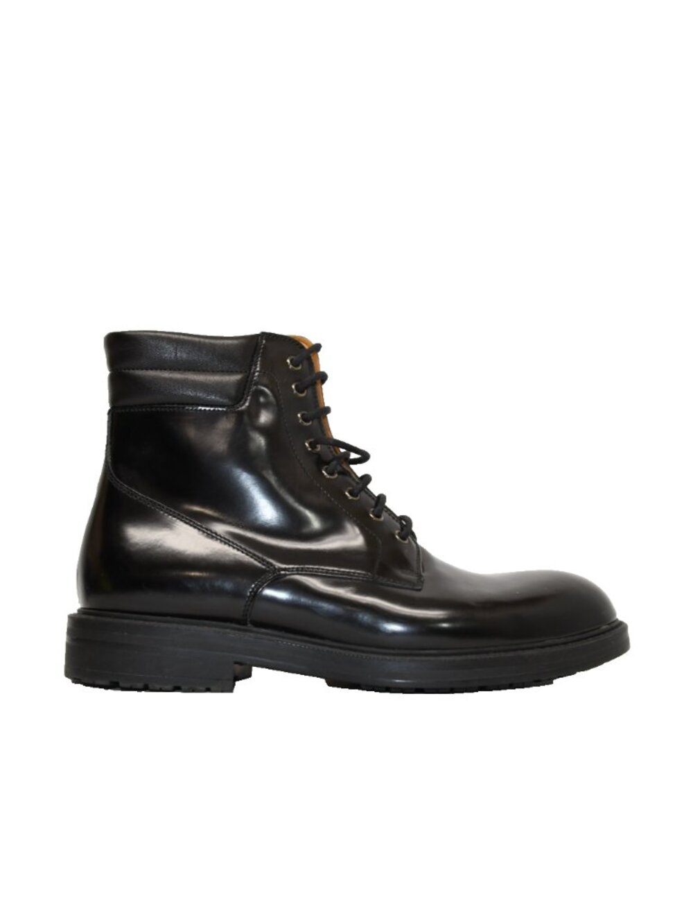 New! Magnanni Grayson Men's Crown Black Combat Boots 25833 Size 10 43 DD531A